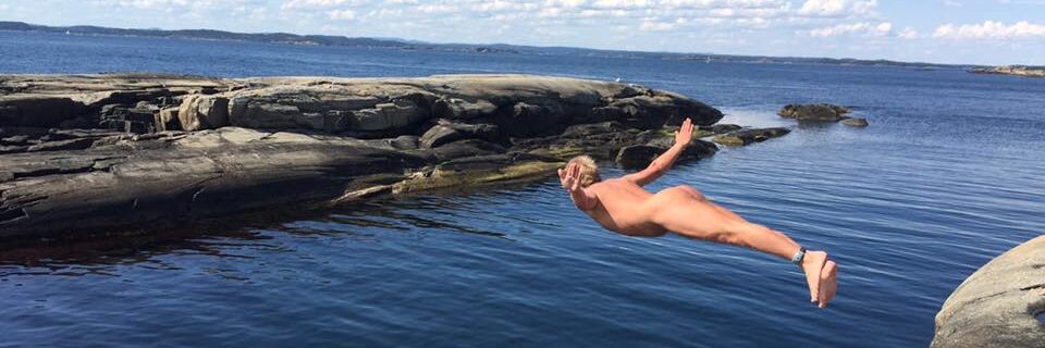 Bilde fra Skåtangen naturiststrand