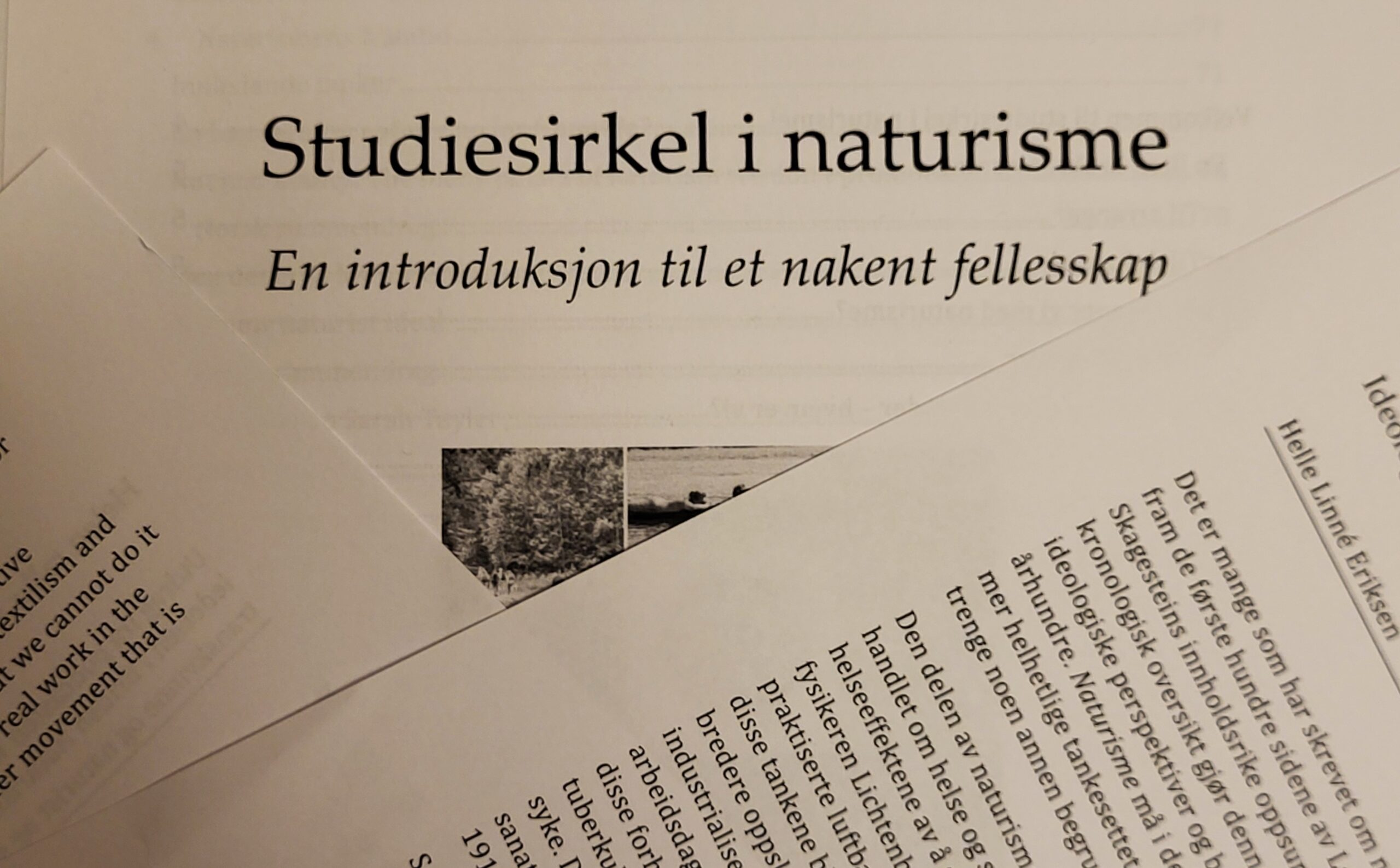 ONF med den første studiesirkelen om naturisme