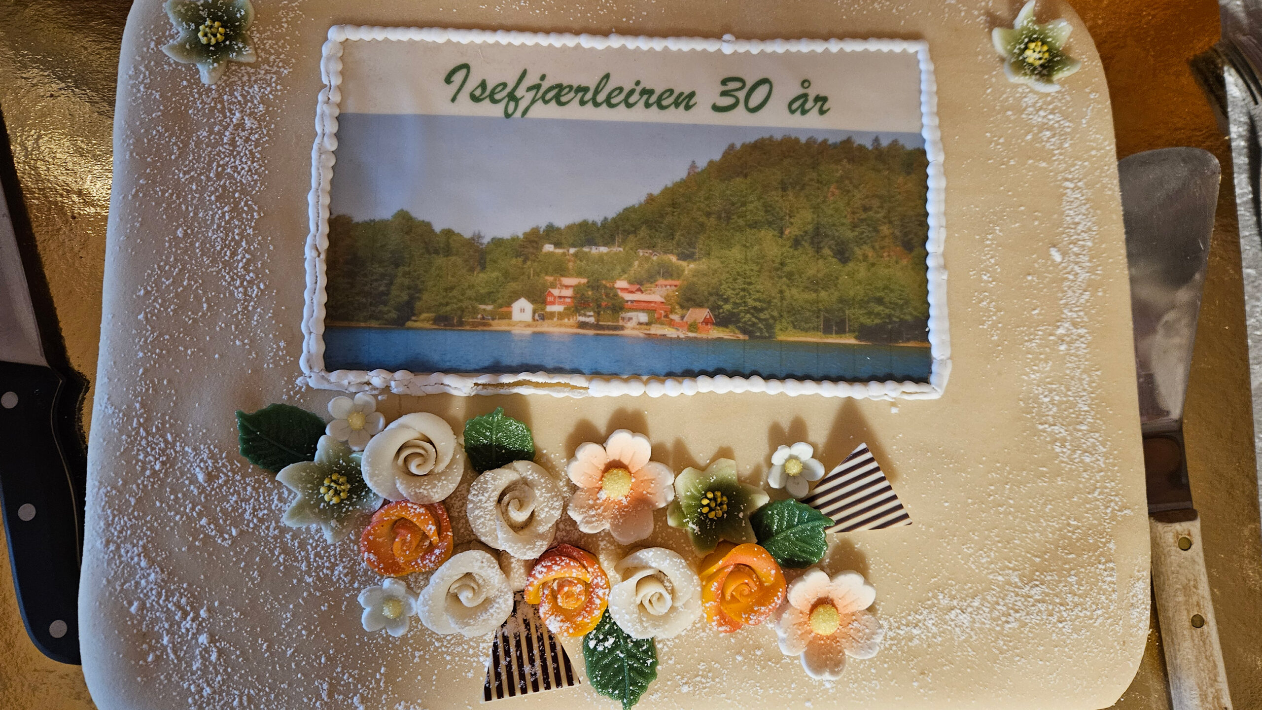 40 feiret 30 på Isefjær